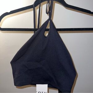 Crop top halter